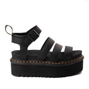 Dr. Martens Black Platform Sandals